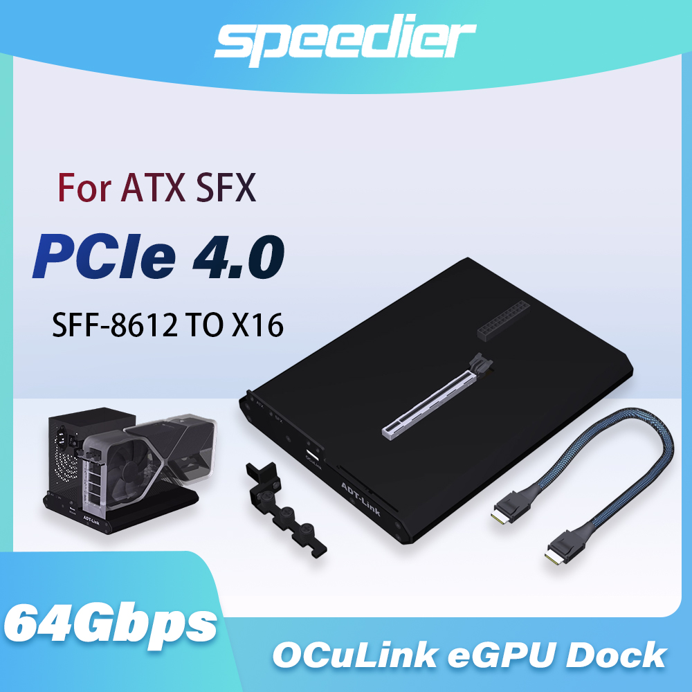 Док-станция OCuLink eGPU PCIe  – обзор и цена Oculink Gpu Dock Station