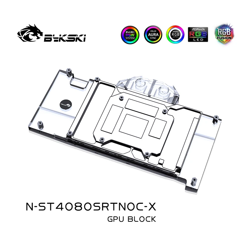 Блок графического процессора B – обзор и цена Rtx 4080 Water Cooling Block