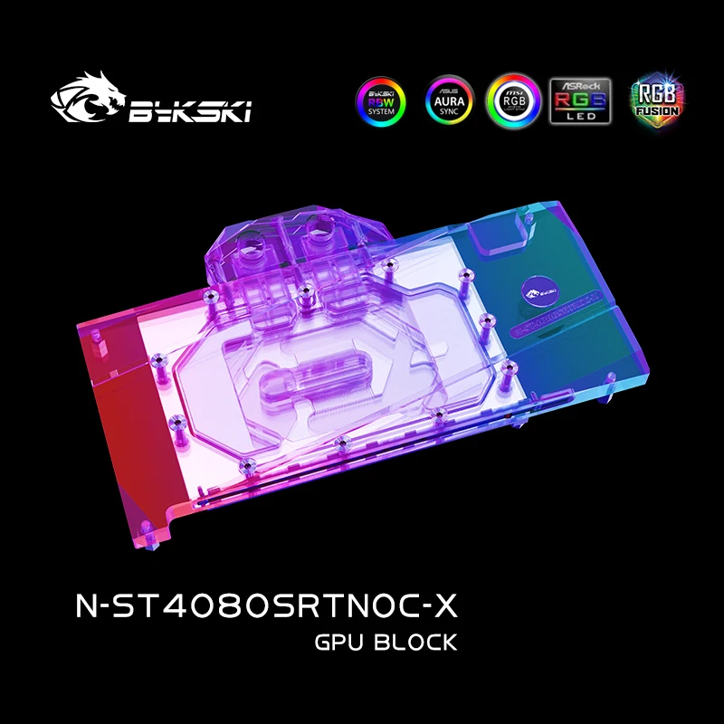 Блок для видеокарты Bykski GPU – обзор и цена Rtx 4080 Water Cooling Block
